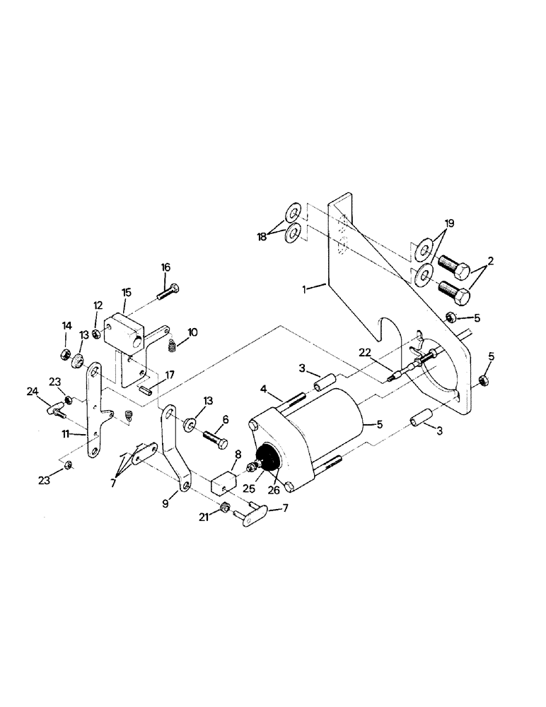 Схема запчастей Case IH ST280 - (10-23) - ELECTRIC DECELERATOR, 855 CUMMINS ENGINE (19) - OPTIONS