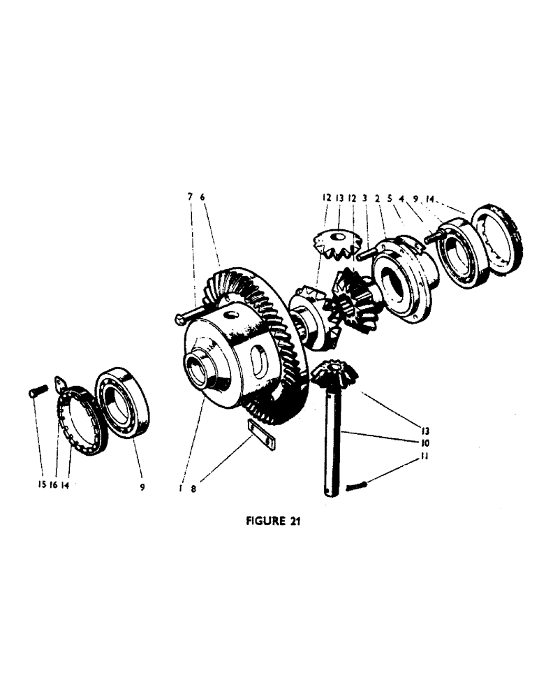 Схема запчастей Case IH 880F - (34) - DIFFERENTIAL Gearbox