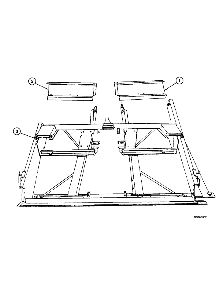 Схема запчастей Case IH INTERNATIONAL - (3-02) - HEADER MAIN FRAME, 10.5 FOOT HEADERS BUILT PRIOR TO 1979, 12.5, 14.5, 16.5 AND 19.5 FOOT HEADERS (12) - MAIN FRAME