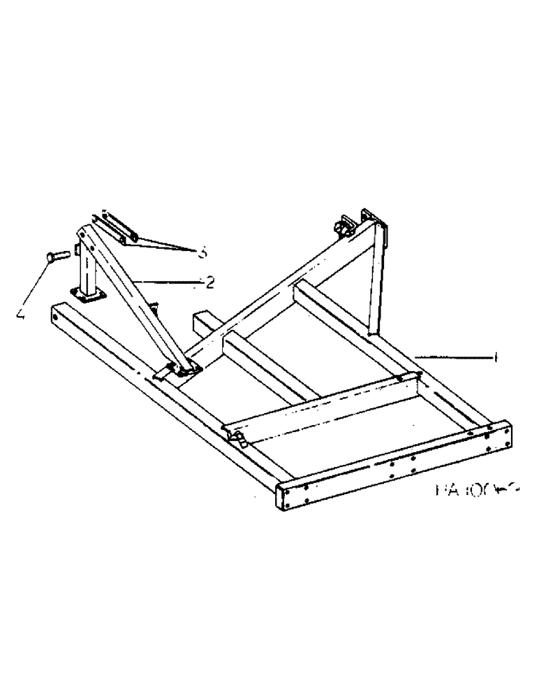 Схема запчастей Case IH 55 - (E-03) - WING FRAME 
