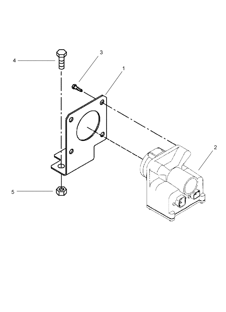 Схема запчастей Case IH 1200PT - (A.50.A[25]) - AFS IMPLEMENT CONNECTOR MOUNTING A - Distribution Systems