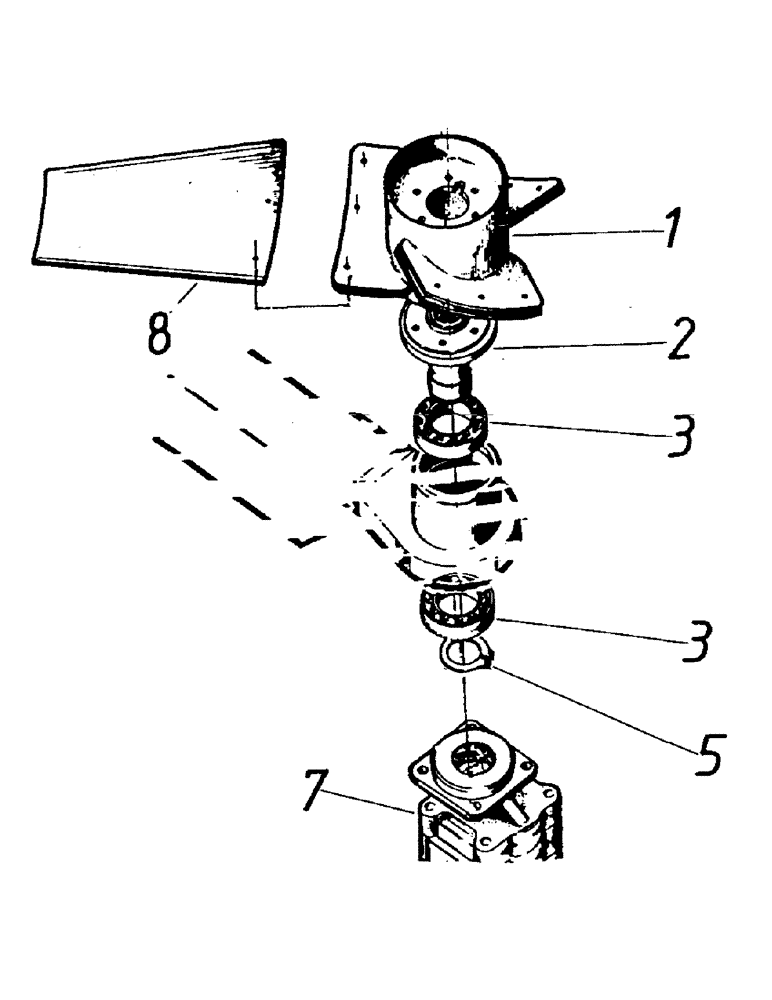 Схема запчастей Case IH 7700 - (A02-30) - MAINFRAME, PRIMARY EXTRACTOR FAN Mainframe & Functioning Components