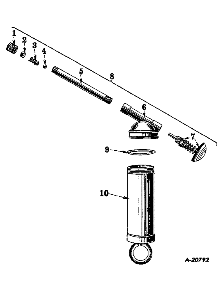 Схема запчастей Case IH FARMALL HV - (179) - CHASSIS, HAND LUBRICATOR (12) - CHASSIS