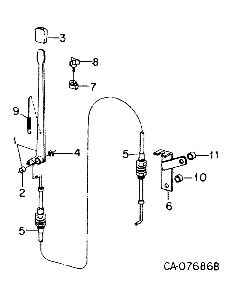 Схема запчастей Case IH 6788 - (07-42) - DRIVE TRAIN, INDEPENDENT PTO CONTROL (04) - Drive Train