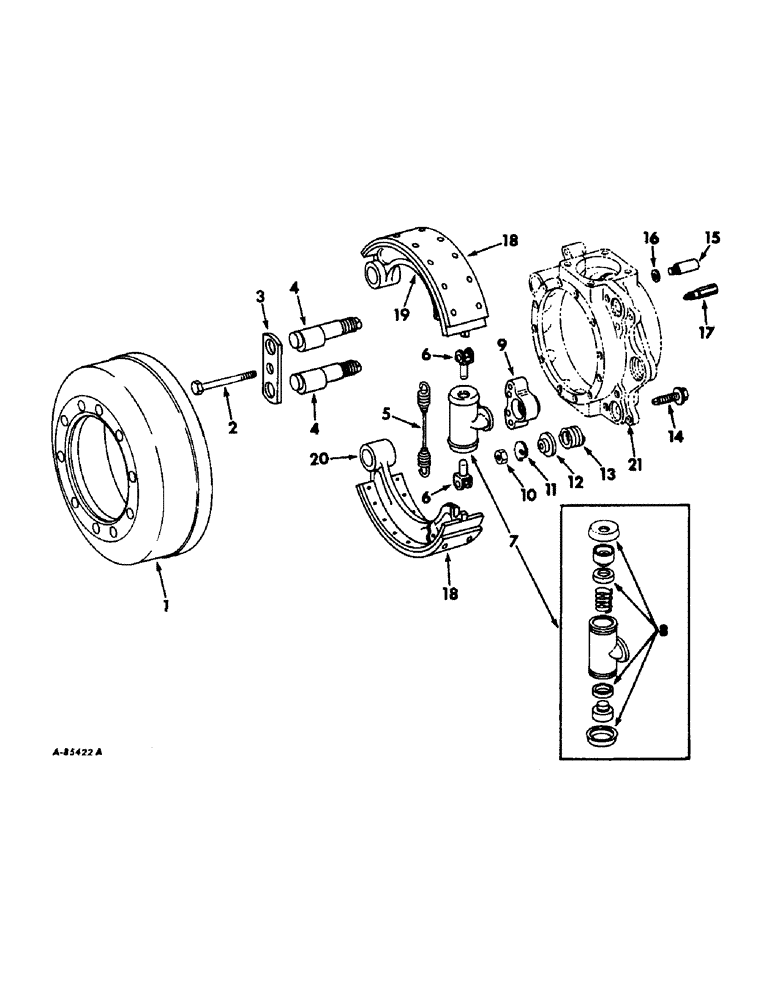 Схема запчастей Case IH 4156 - (H-16) - CONTROLS, WHEEL BRAKES AND CONNECTIONS Controls