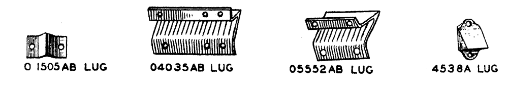 Схема запчастей Case IH LA-SERIES - (067) - LUGS FOR REAR WHEELS (06) - POWER TRAIN