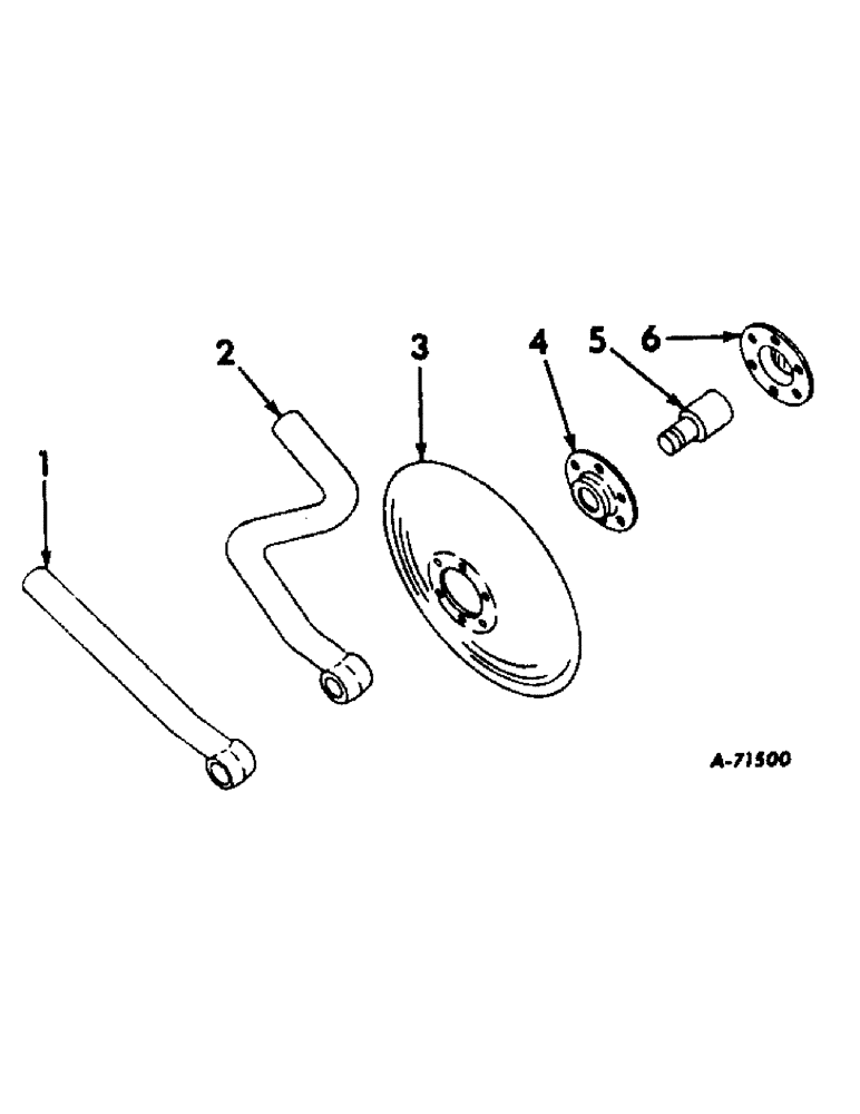 Схема запчастей Case IH 53 - (F-18) - DISK HILLER, 13 IN. 