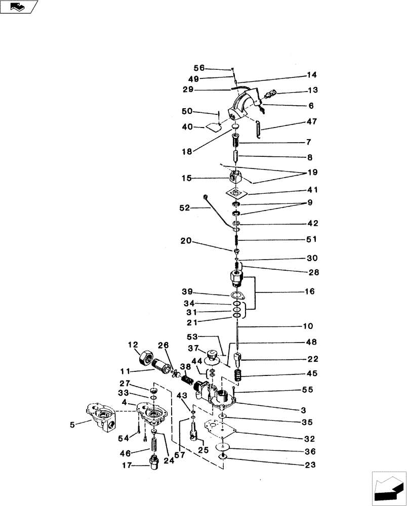 Схема запчастей Case IH 4200 II - (35.106.02) - C-4 100 CONTINENTAL REGULATOR (35) - HYDRAULIC SYSTEMS
