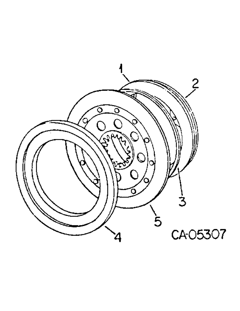 Схема запчастей Case IH 4786 - (04-1) - BRAKES, MASTER BRAKES (5.1) - BRAKES
