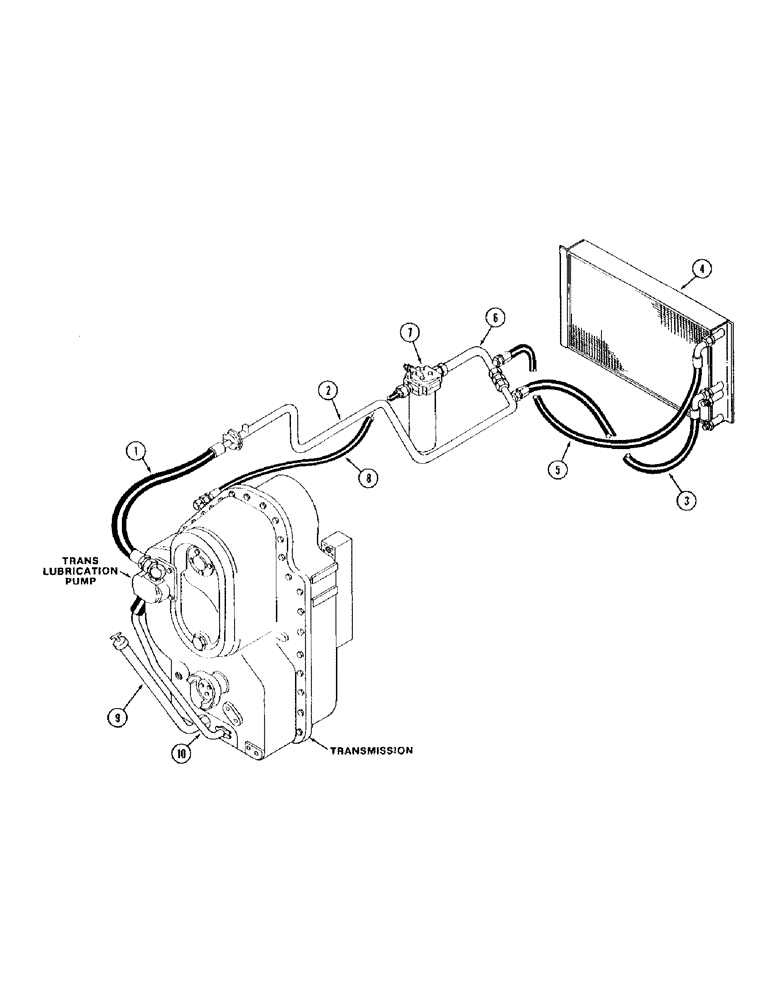 Схема запчастей Case IH 9260 - (1-014) - PICTORIAL INDEX, LUBE HYDRAULICS, WITHOUT PTO (00) - PICTORIAL INDEX
