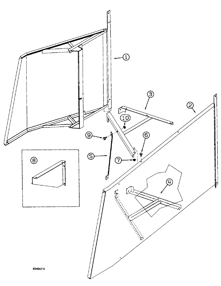 Схема запчастей Case IH 2055 - (9F-13A) - WHEEL SHIELDS - OUTER DUAL WHEELS (12) - CHASSIS