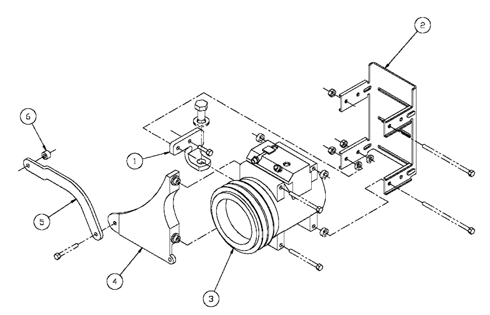 Схема запчастей Case IH FLX4330 - (01-008) - COMPRESSOR GROUP (FLX 4300 JD ENGINE) (10) - CAB