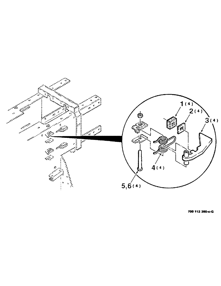 Схема запчастей Case IH 8530 - (5-04) - HAYDOG ASSEMBLY (CHAMBER) (13) - FEEDER