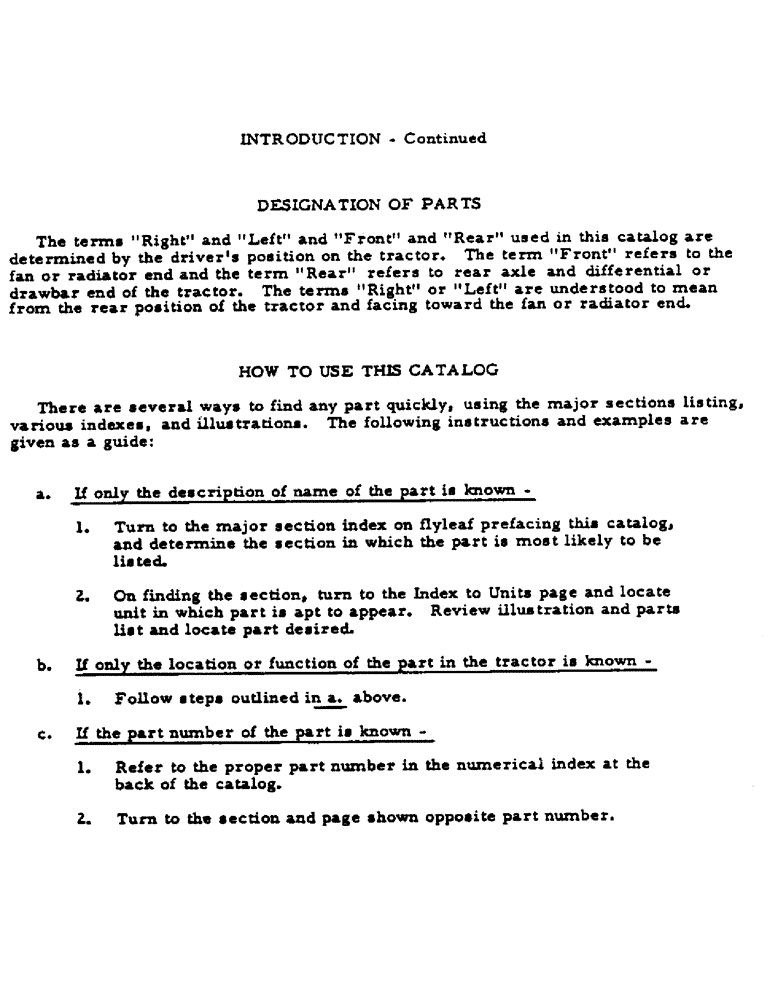 Схема запчастей Case IH DV4D - (3) - INTRODUCTION, CONTINUED 