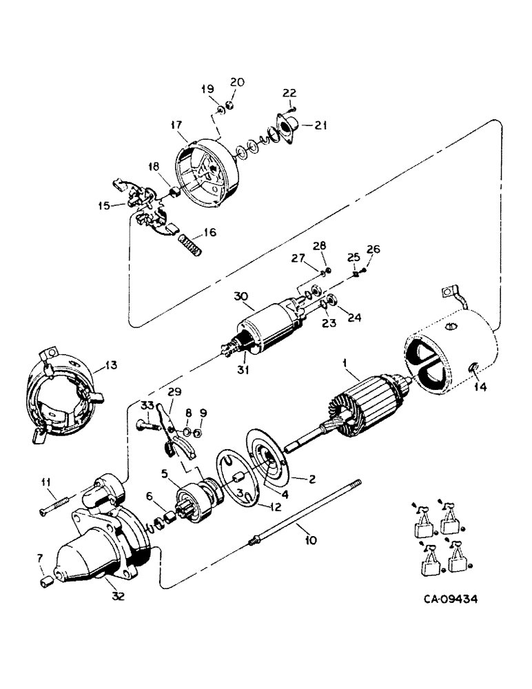 Схема запчастей Case IH 1440 - (08-36) - ELECTRICAL, FEEDER REVERSER MOTOR (06) - ELECTRICAL