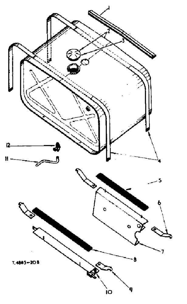 Схема запчастей Case IH 276 - (4-10) - FUEL SYSTEM, DIESEL (03) - FUEL SYSTEM