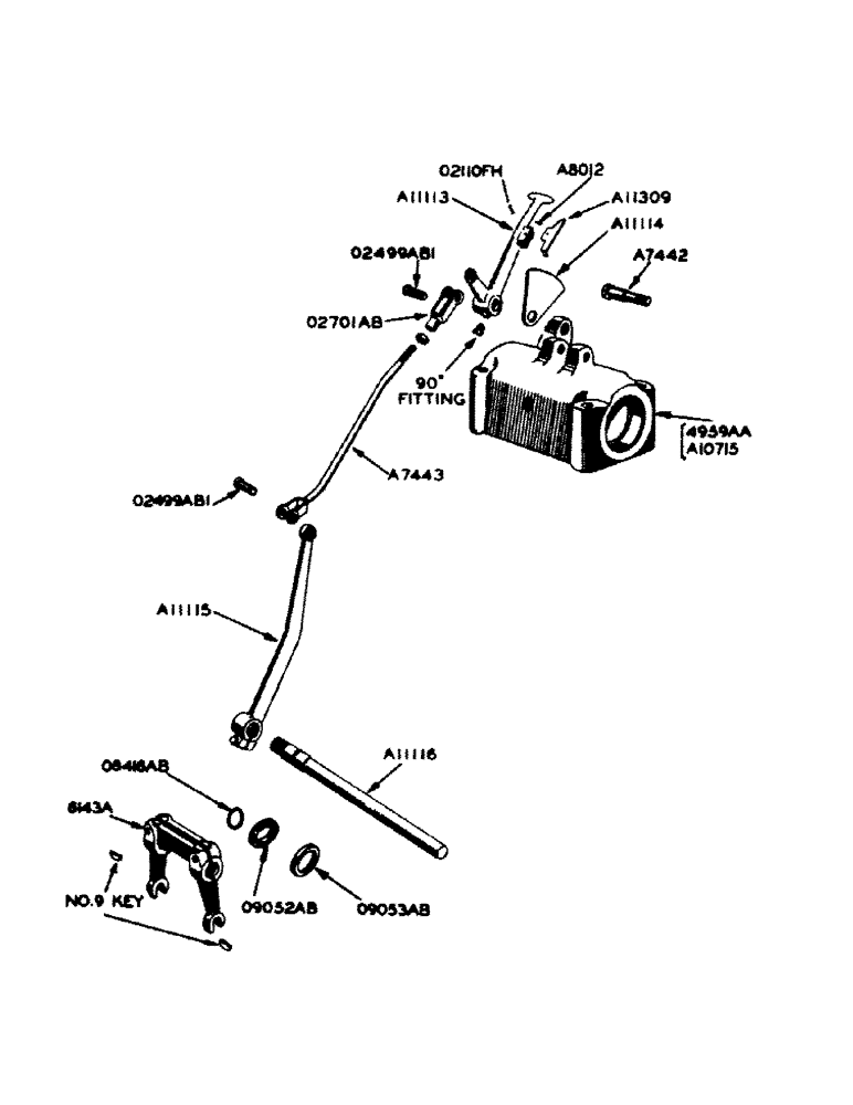 Схема запчастей Case IH 700 - (188) - PTO CLUTCH THROWOUT (06) - POWER TRAIN