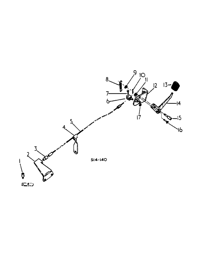 Схема запчастей Case IH 2500 - (12-017) - FUEL SHUTOFF CONTROLS, CAV INJECTION, BOSCH INJECTION Power
