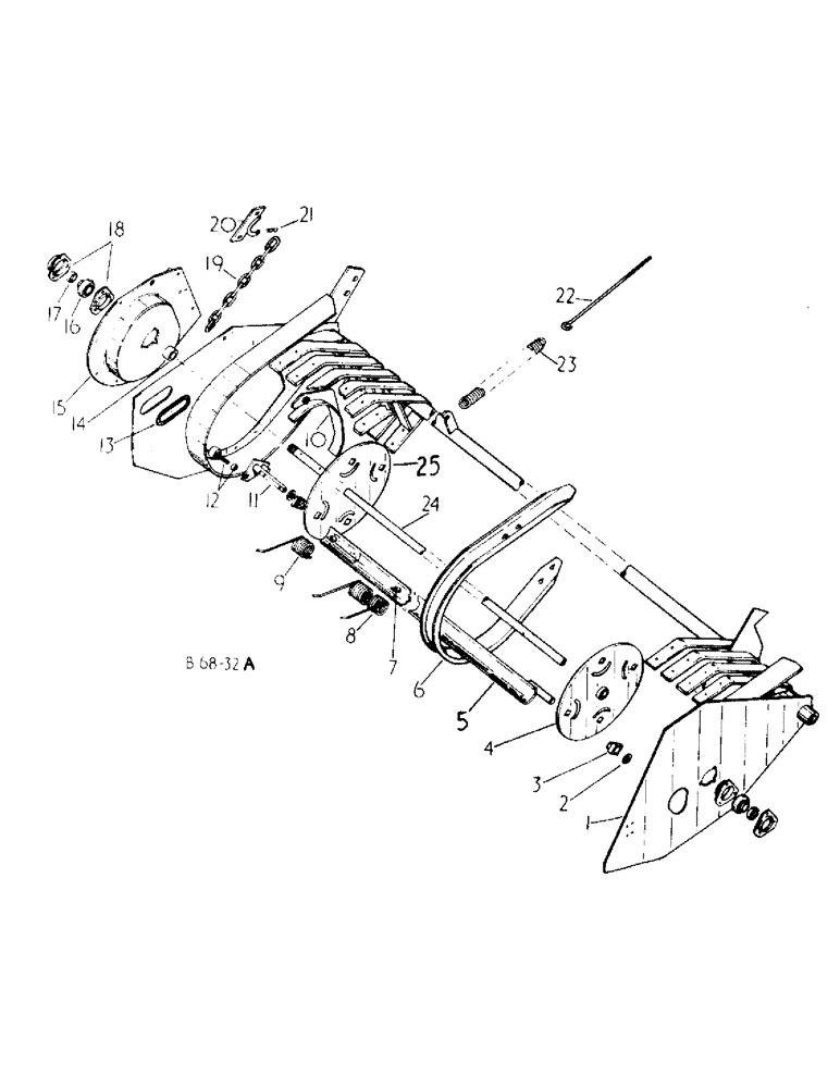 Схема запчастей Case IH 425 - (A-37) - PICKUP 