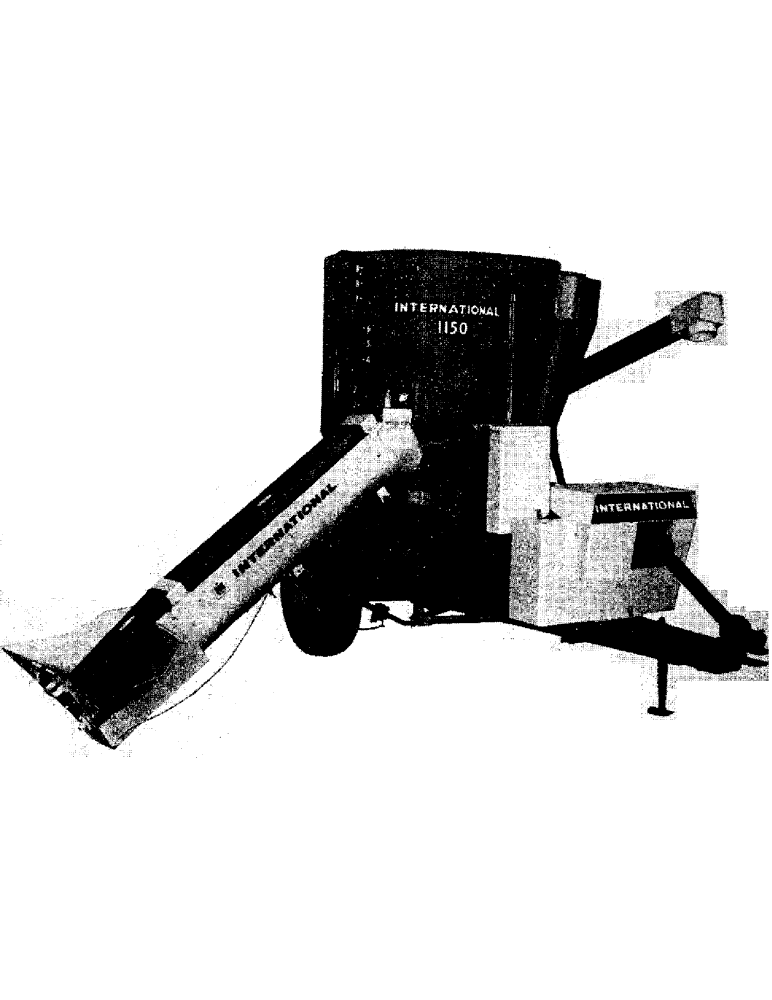 Схема запчастей Case IH 1150 - (C-01) - 950 AND 1150 GRINDER-MIXER 