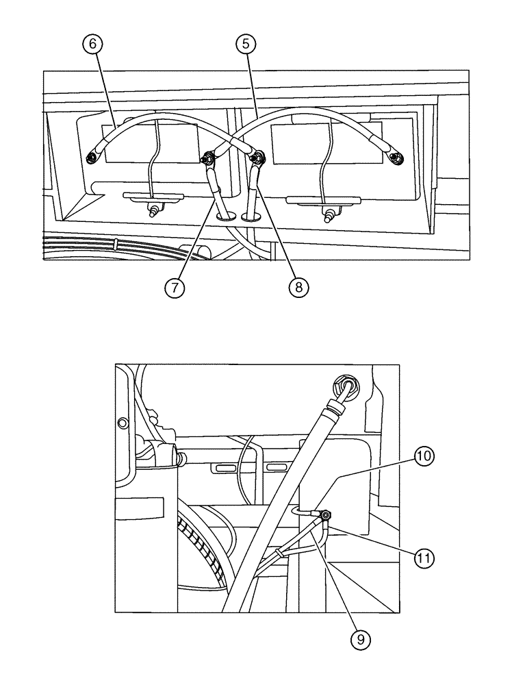Схема запчастей Case IH FLX4375 - (08-002[02]) - ENGINE ELECTRICAL (FLX4300) (06) - ELECTRICAL