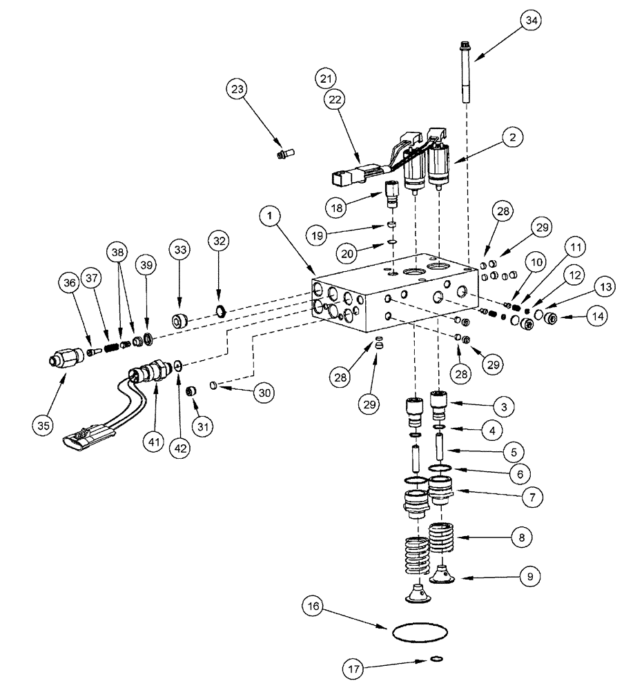 Схема запчастей Case IH FLX3510 - (02-076) - FUEL INJECTION PUMP - ACCUMULATOR KIT, FLX 3010 & FLX 3510 (01) - ENGINE