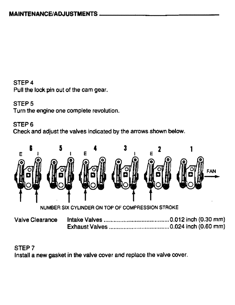 Схема запчастей Case IH 6590TA - (042) - MAINTENANCE, ADJUSTMENTS 