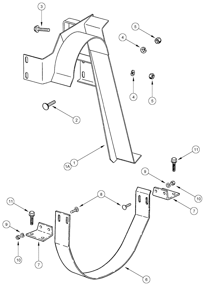 Схема запчастей Case IH CPX610 - (09C-08) - FAN PULLEY GUARDS (15) - HANDLING SYSTEM