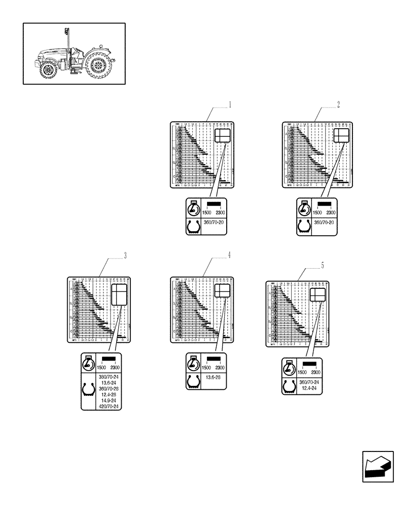 Схема запчастей Case IH JX1095N - (1.98.0/06) - (VAR.297) HI-LO NA - DECALS (13) - DECALS
