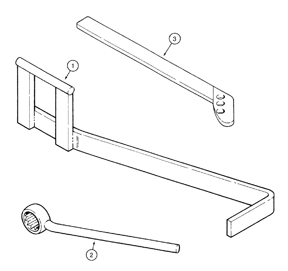 Схема запчастей Case IH 485 - (9-14) - TOOLS (09) - CHASSIS/ATTACHMENTS