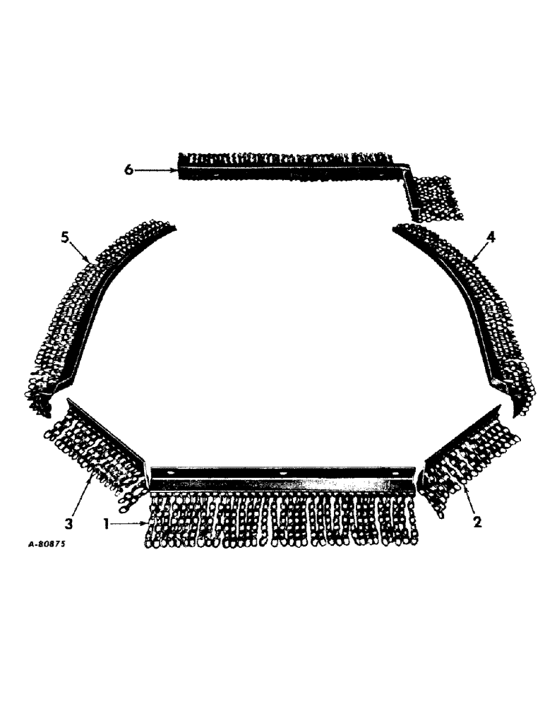 Схема запчастей Case IH H-1 - (M-9) - CHAIN GUARDS 