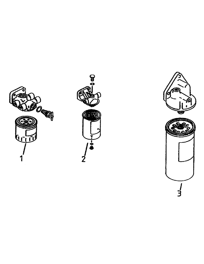Схема запчастей Case IH 7700 - (C01-01) - FILTERS, 108 Engine & Engine Attachments