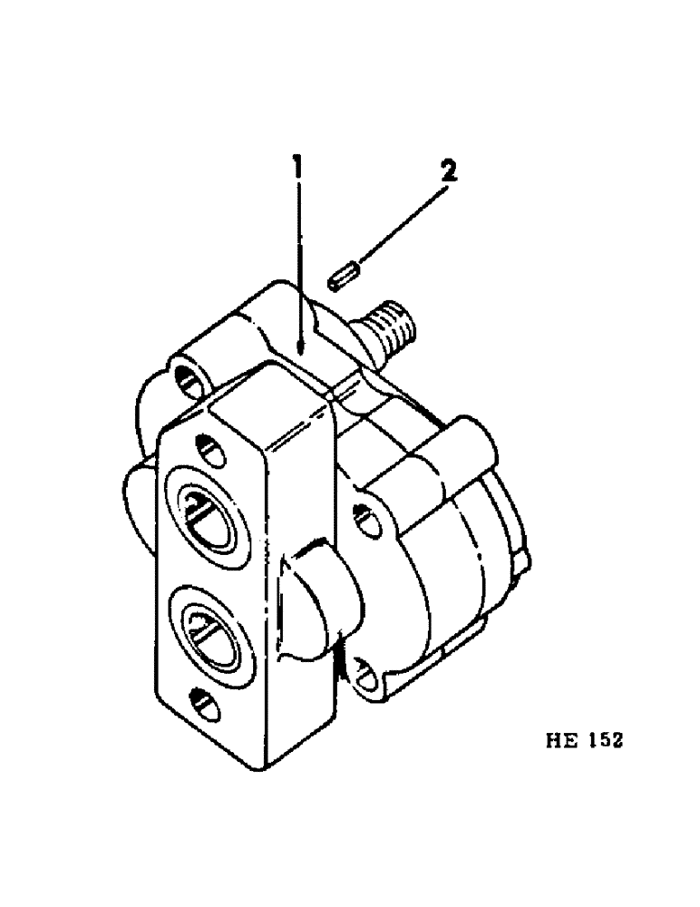Схема запчастей Case IH 275 - (F-15) - HYDRAULIC SYSTEM, HYDRAULIC PUMP, THOMPSON-RAND (07) - HYDRAULIC SYSTEM