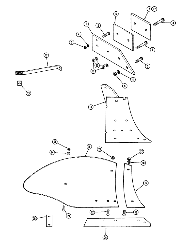 Схема запчастей Case IH 400-SERIES - (52) - BOTTOM, 20 INCH, GENERAL PURPOSE 