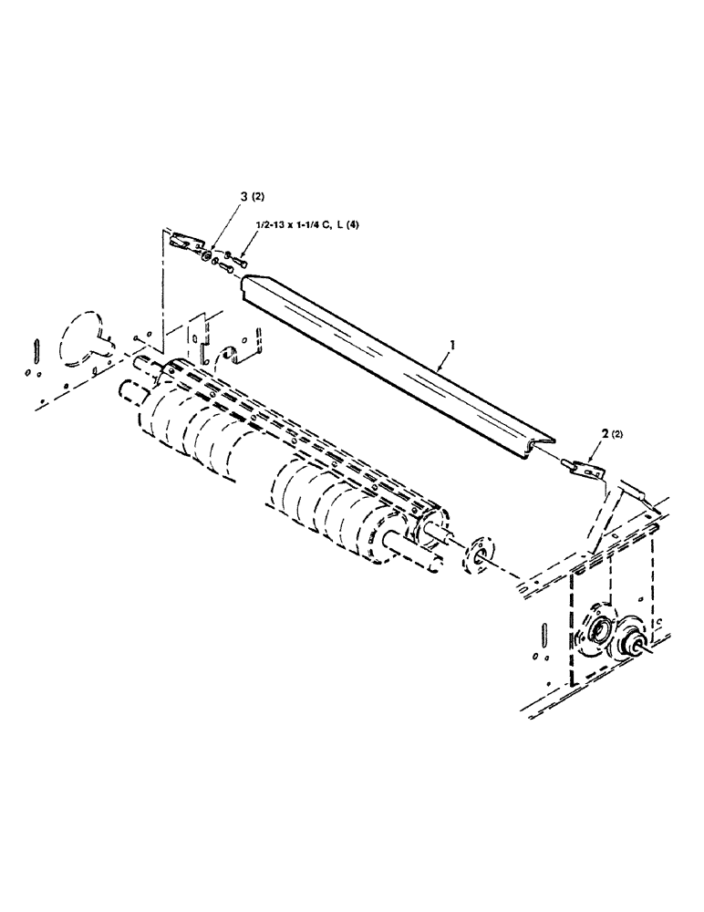 Схема запчастей Case IH 8450 - (113) - SHORT CROP KIT Decals & Attachments