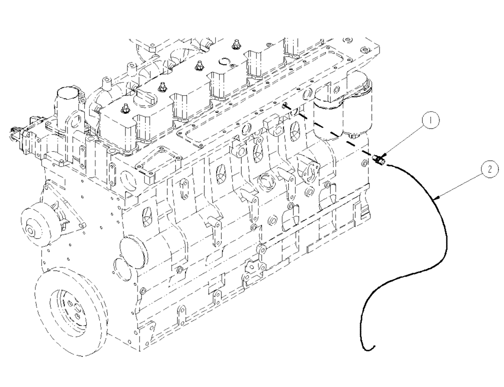 Схема запчастей Case IH SPX4260 - (11-014) - FOAMER TURBO AIR GROUP Options
