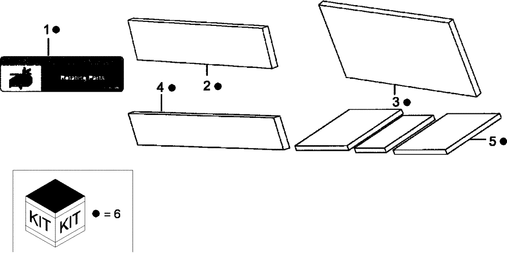 Схема запчастей Case IH SCOUT XL - (88.150.17) - DIA KIT, SOUND INSULATION (88) - ACCESSORIES