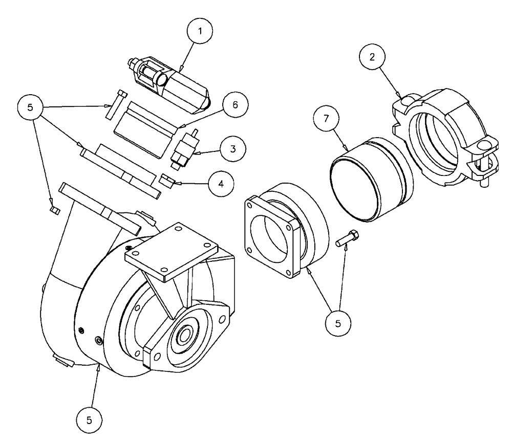 Схема запчастей Case IH FLX610 - (05-035) - PRODUCT PUMP GROUP Liquid Plumbing