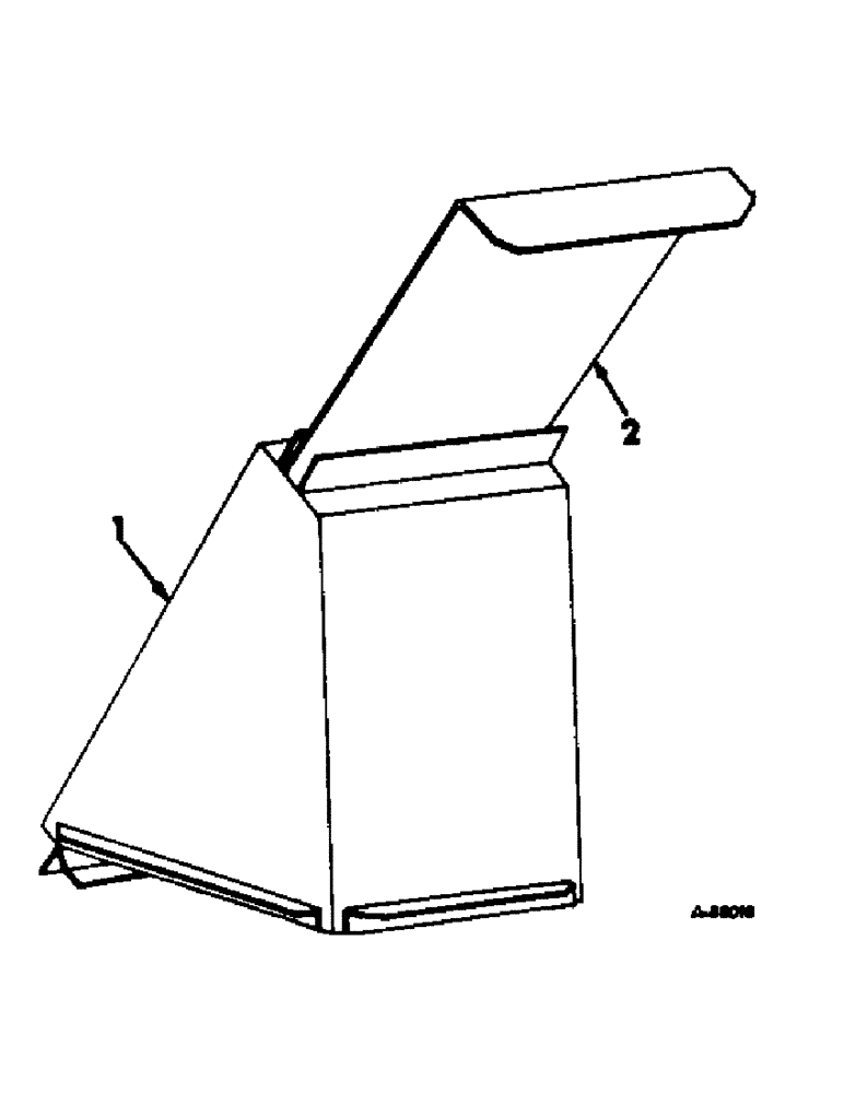 Схема запчастей Case IH 85 - (A-27) - SACKER ATTACHMENT / PRODUCT GRAPHICS 