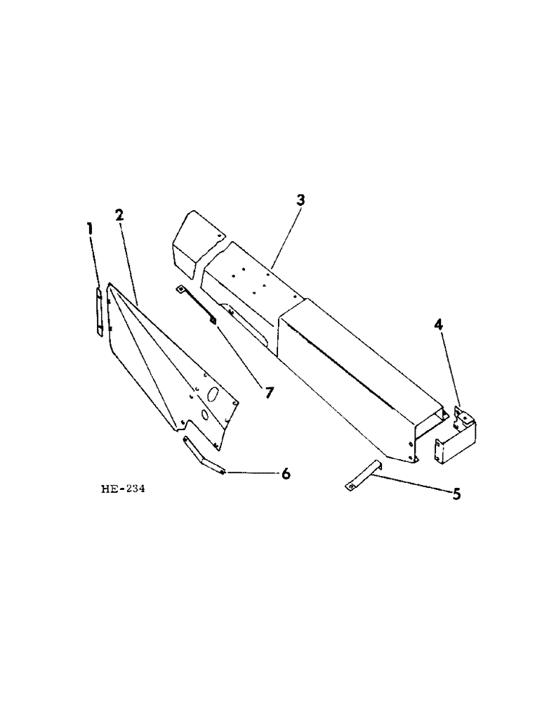 Схема запчастей Case IH 275 - (Q-13) - PLATFORMS, KNIFE DRIVE SHIELD Platforms