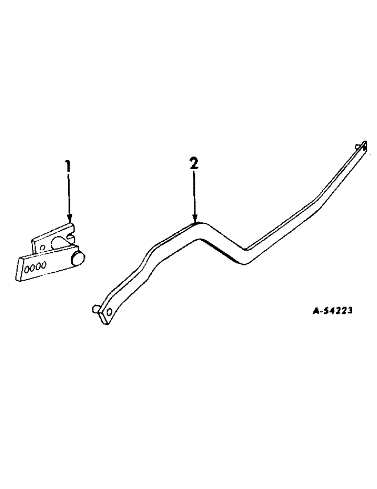 Схема запчастей Case IH 466 - (X-10[A]) - LIFT ARM AND LINK 
