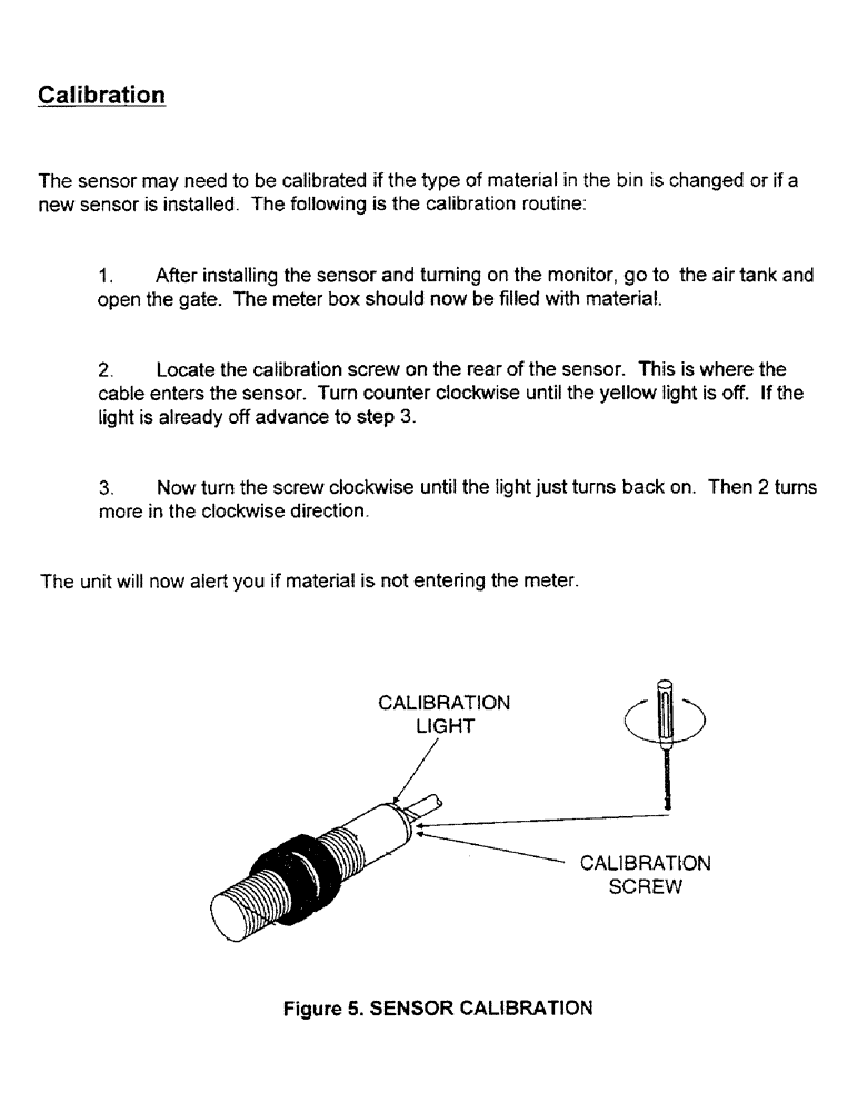 Схема запчастей Case IH 2400 - (C19) - CALIBRATION 