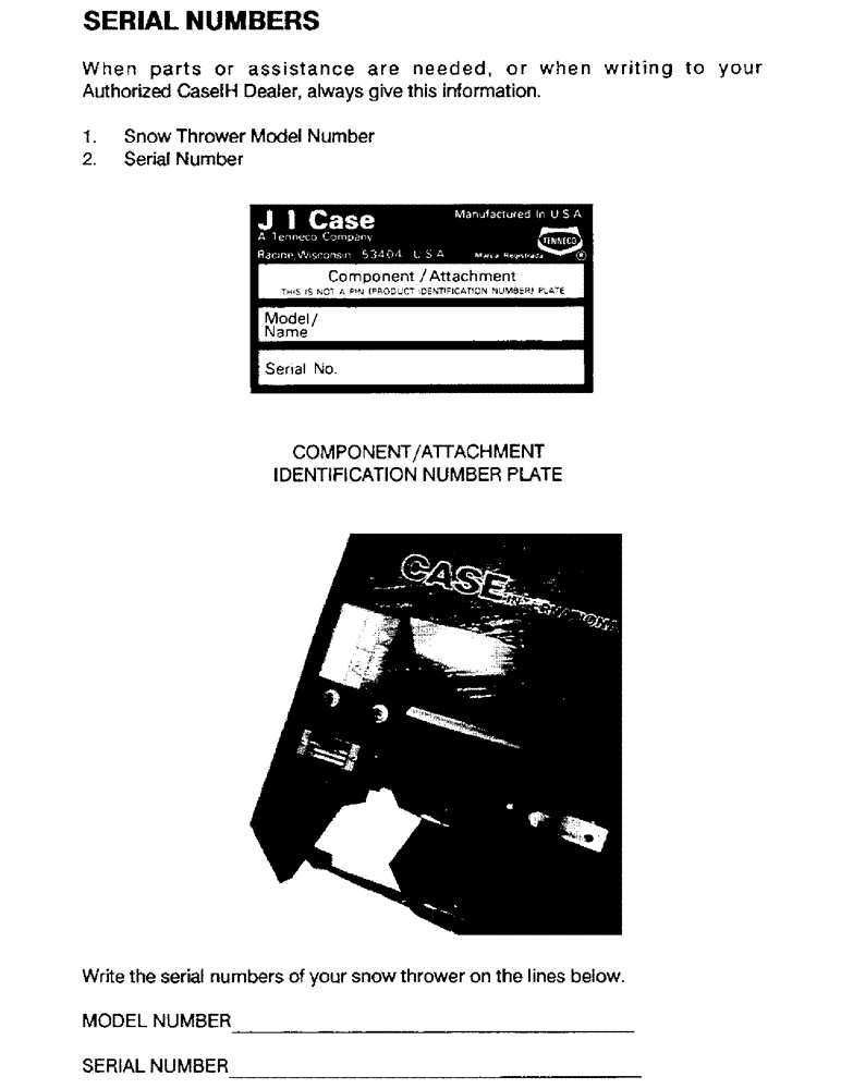 Схема запчастей Case IH ST54 - (01C) - SERIAL NUMBERS 