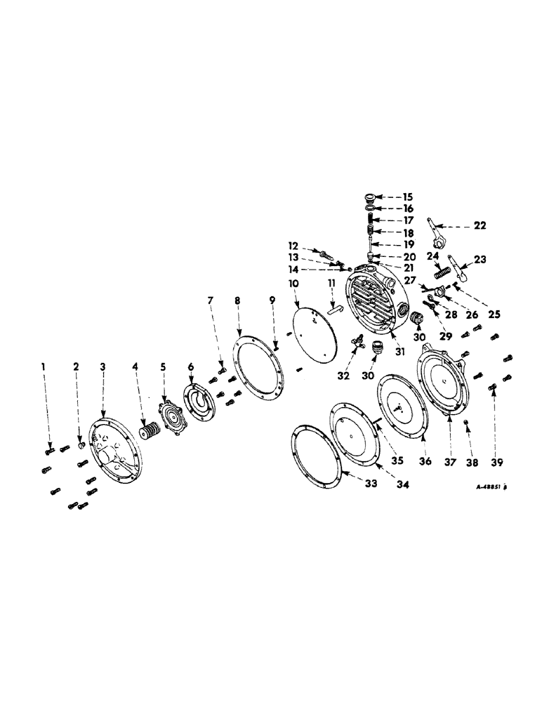 Схема запчастей Case IH 606 - (057) - FUEL SYSTEM, FUEL REGULATOR, L.P. GAS ENGINE TRACTORS (02) - FUEL SYSTEM