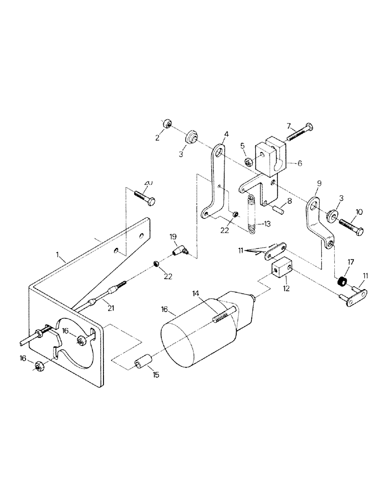Схема запчастей Case IH SM-325 - (04-10A) - THROTTLE AND DECELERATOR CONTROLS, CAT 3306 ENGINE, BSN 3136 (04) - Drive Train