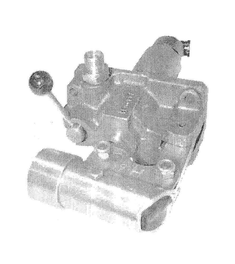 Схема запчастей Case IH 7700 - (B04[11]) - HAND PUMP {CABIN TILT} Hydraulic Components & Circuits