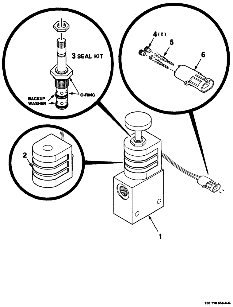 Схема запчастей Case IH 8860HP - (09-28) - HYDRAULIC HEADER NEUTRAL VALVE ASSEMBLY (35) - HYDRAULIC SYSTEMS