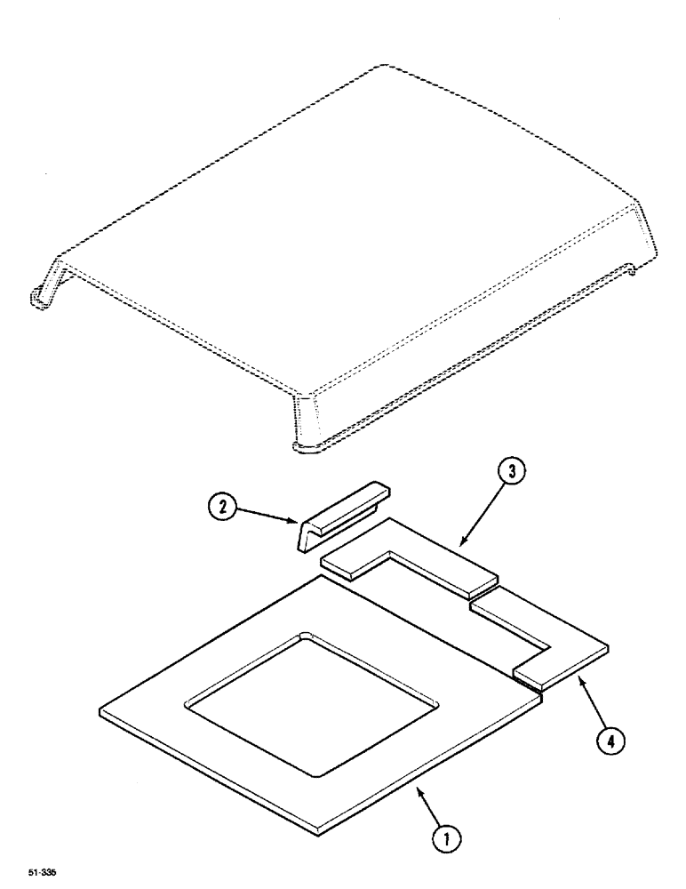Схема запчастей Case IH 5150 - (9E-52) - PACKAGE, SEALS (09) - CHASSIS/ATTACHMENTS