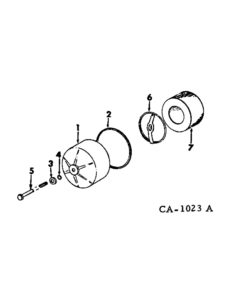 Схема запчастей Case IH 2500 - (10-07) - HYDRAULICS, OIL FILTER (07) - HYDRAULICS