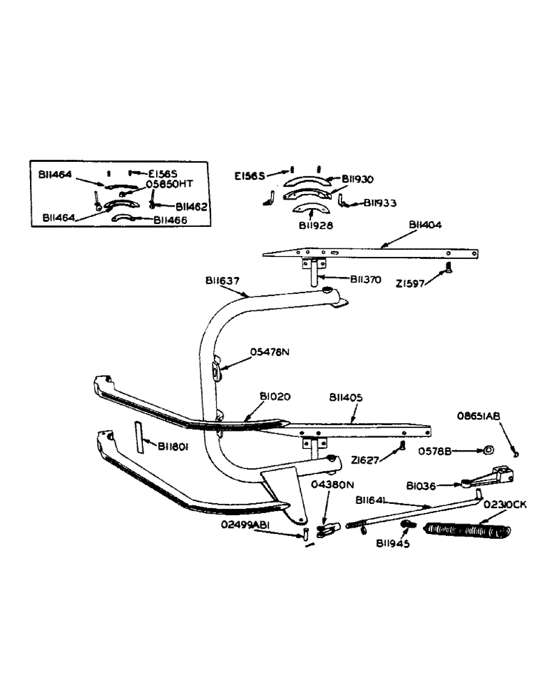 Схема запчастей Case IH 130 - (25) - NEEDLES AND NEEDLE PITMAN 